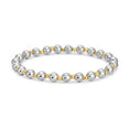 Load image into Gallery viewer, 6mm Stretch Bead Bracelet with 3mm Bead Accents