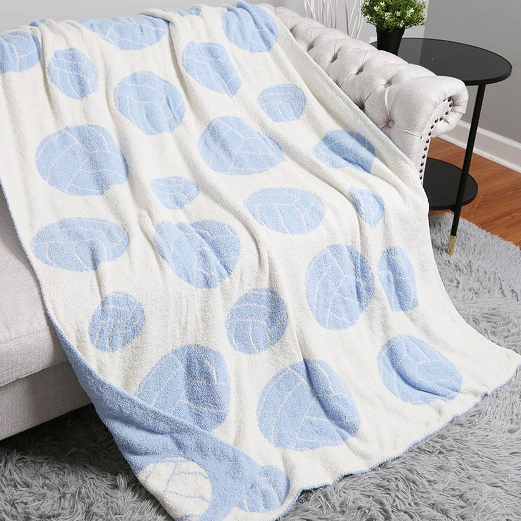 volleyball print throw