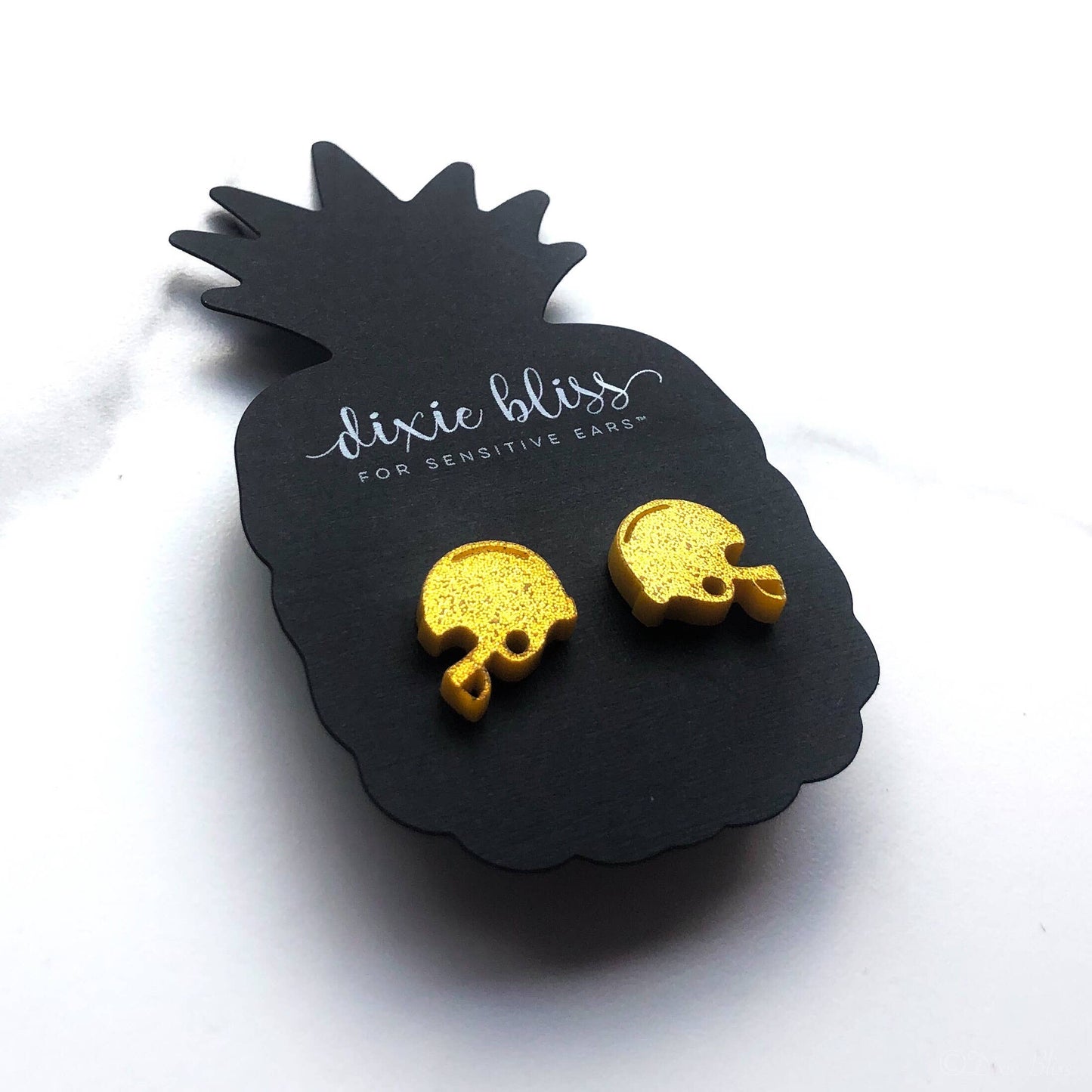 football helmet stud earrings