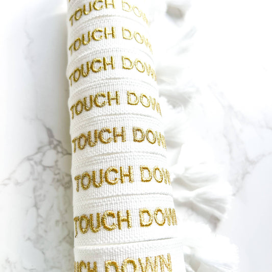 touchdown embroidered bracelet