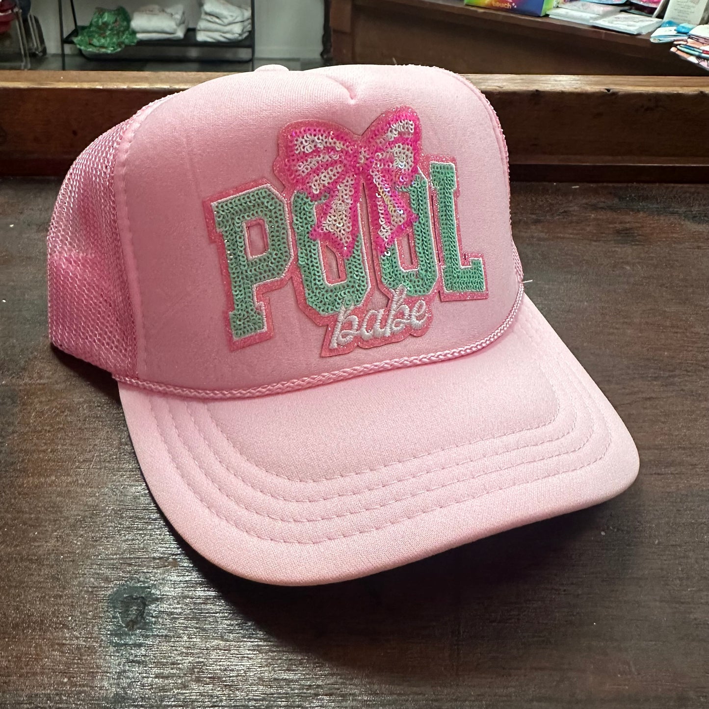 pool babe trucker