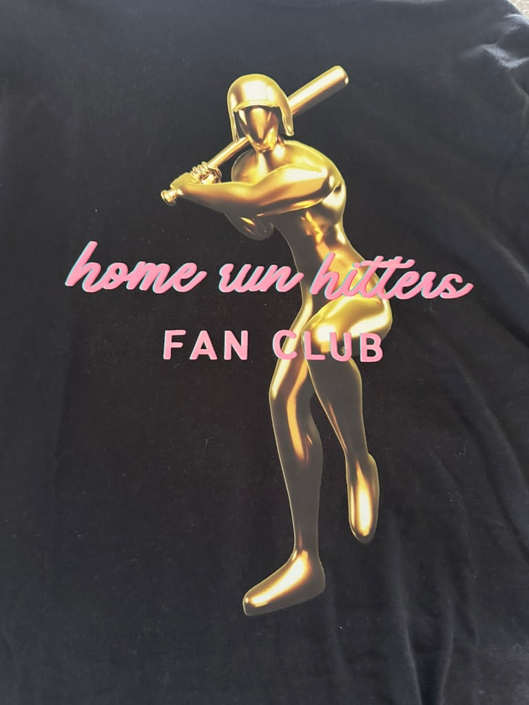 home run hitter fan club tee