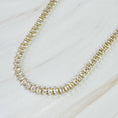 Load image into Gallery viewer, marquise cut sparkle tennis necklace
