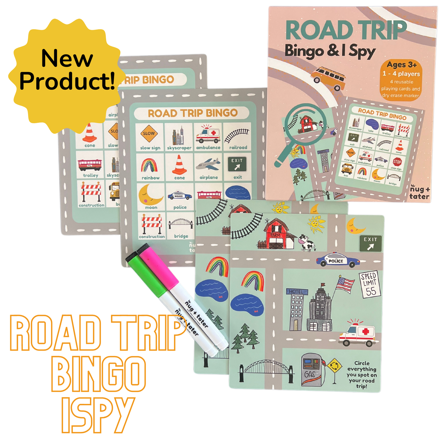 road trip bingo / I spy