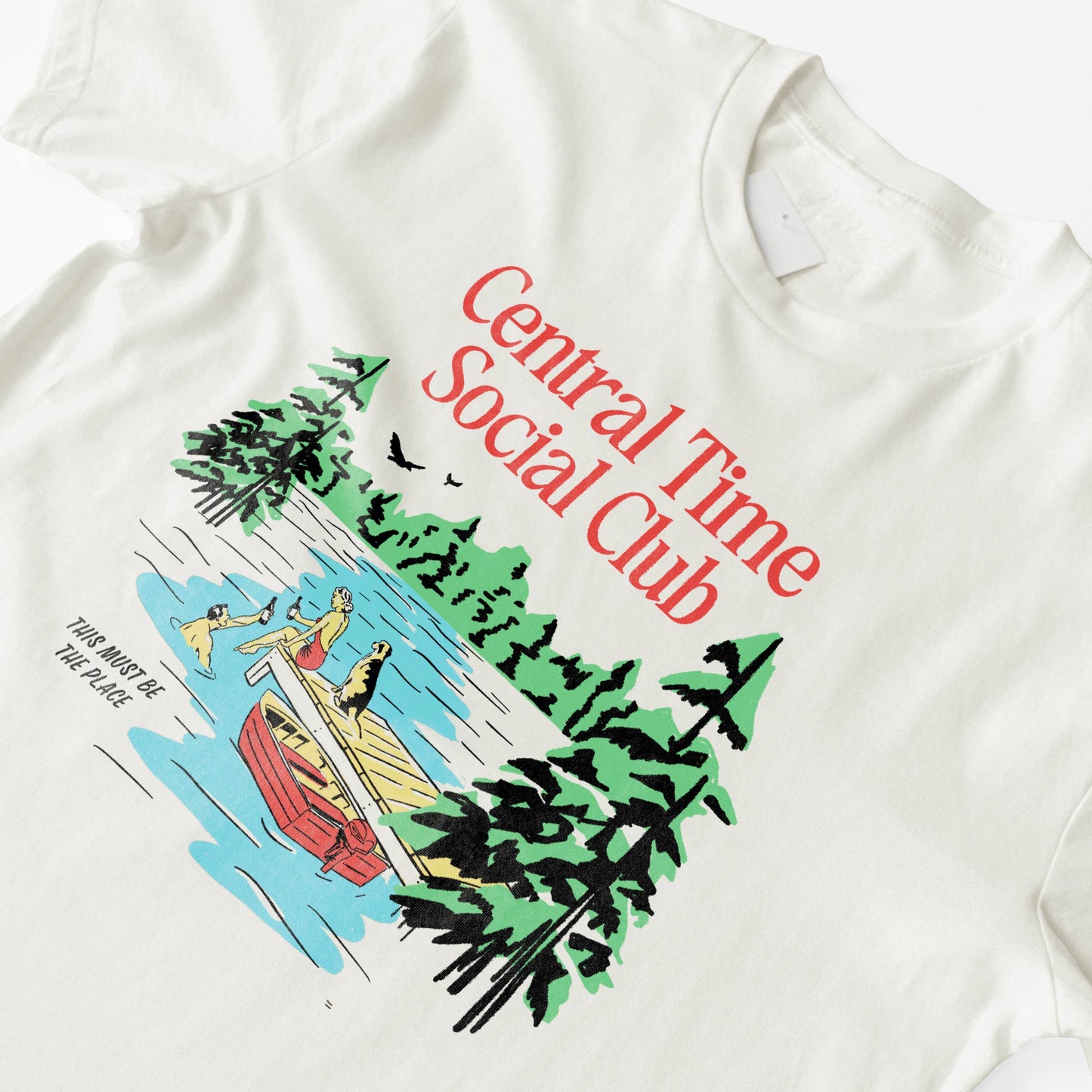 the lake souvenir tee