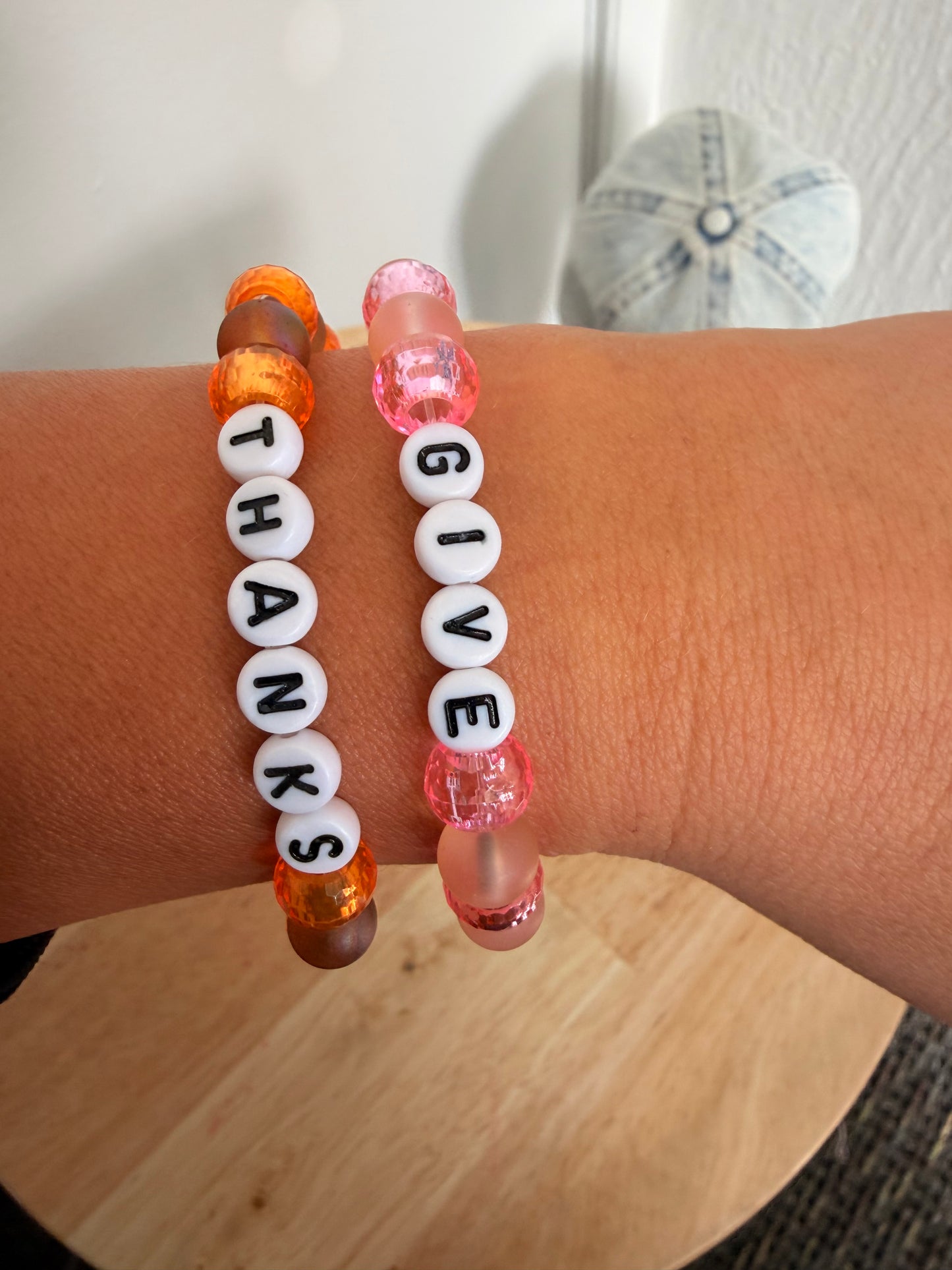 Give Thanks Thanksgiving Stacker