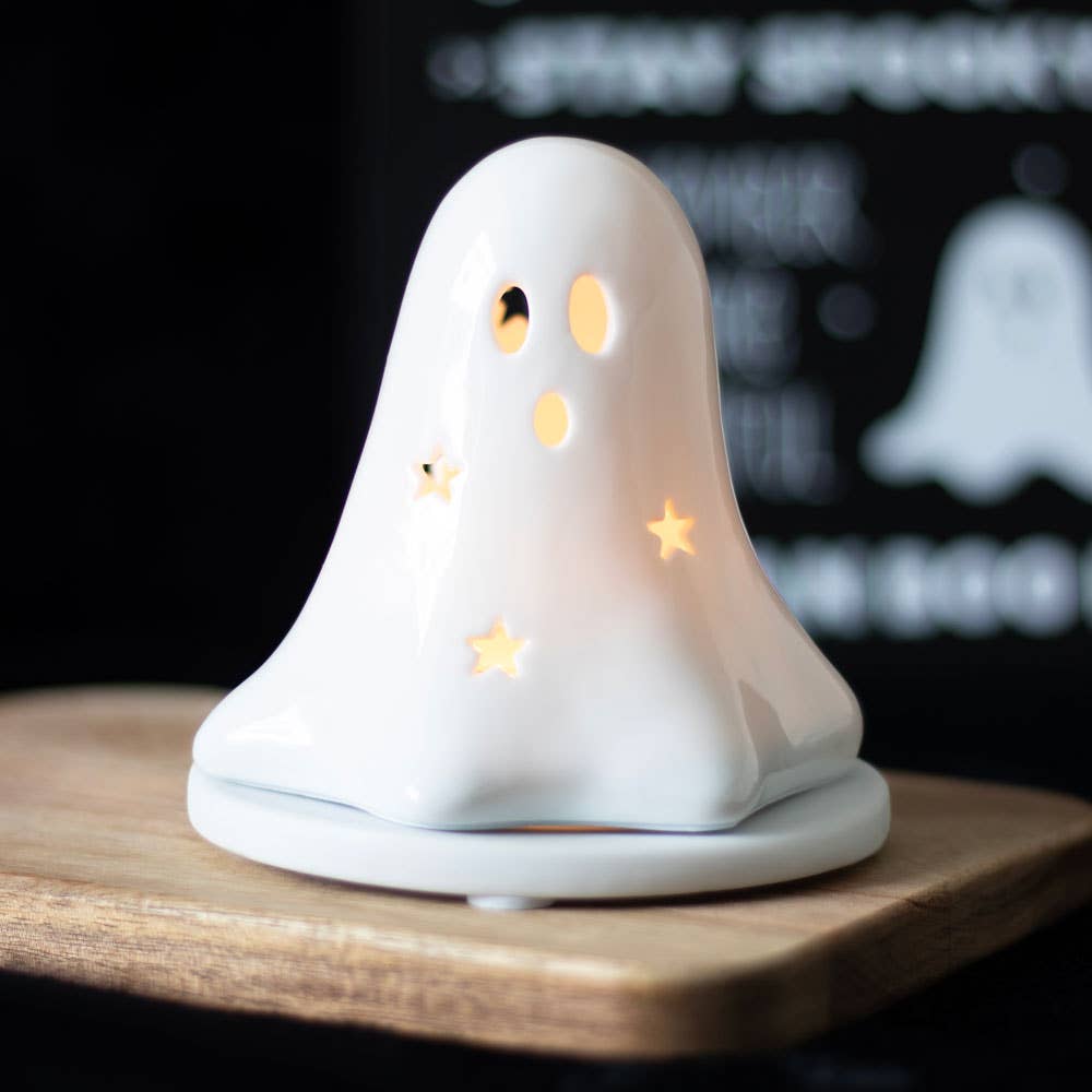 ghost tea light/incense holder