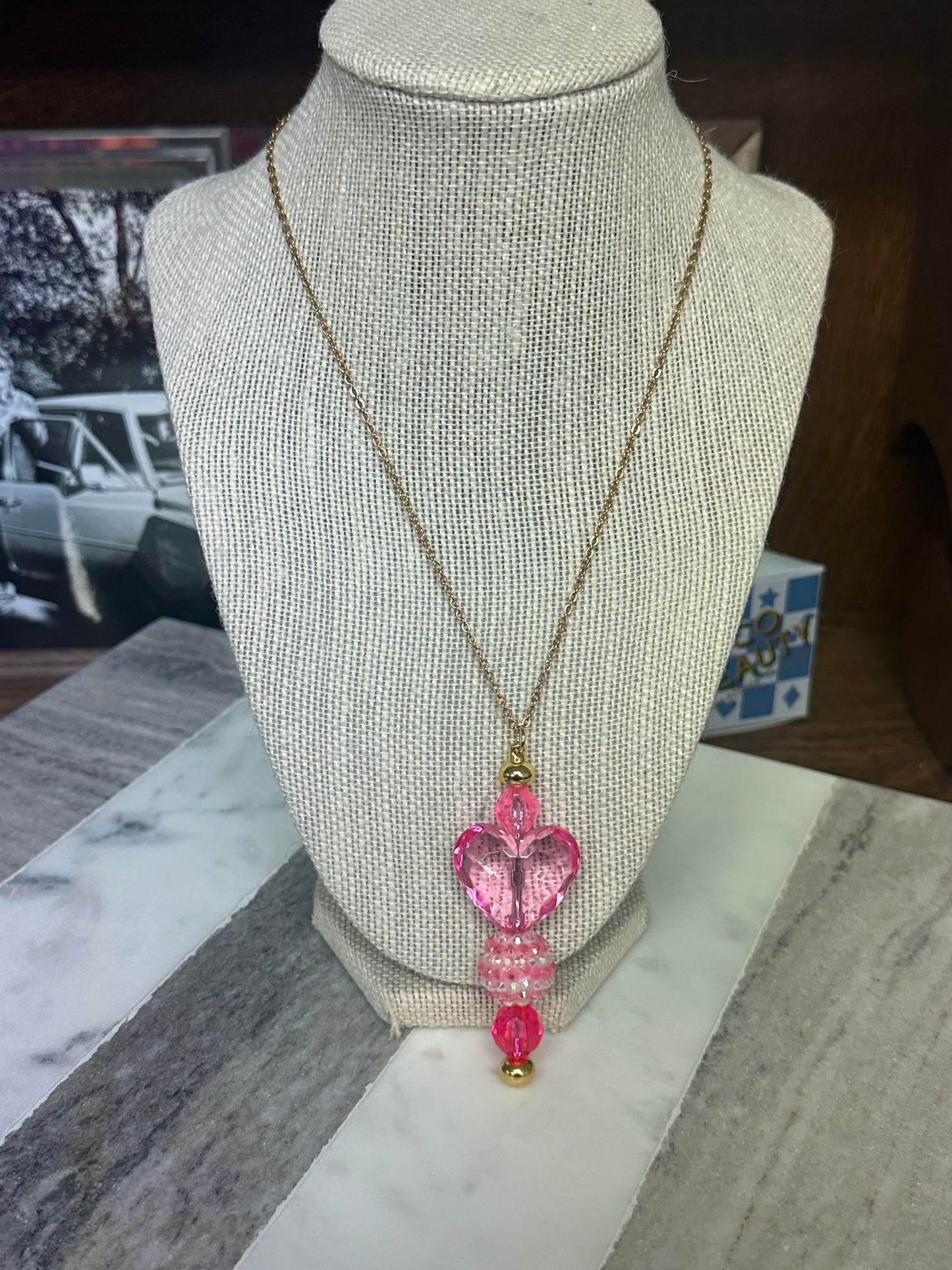 heart pendant necklace