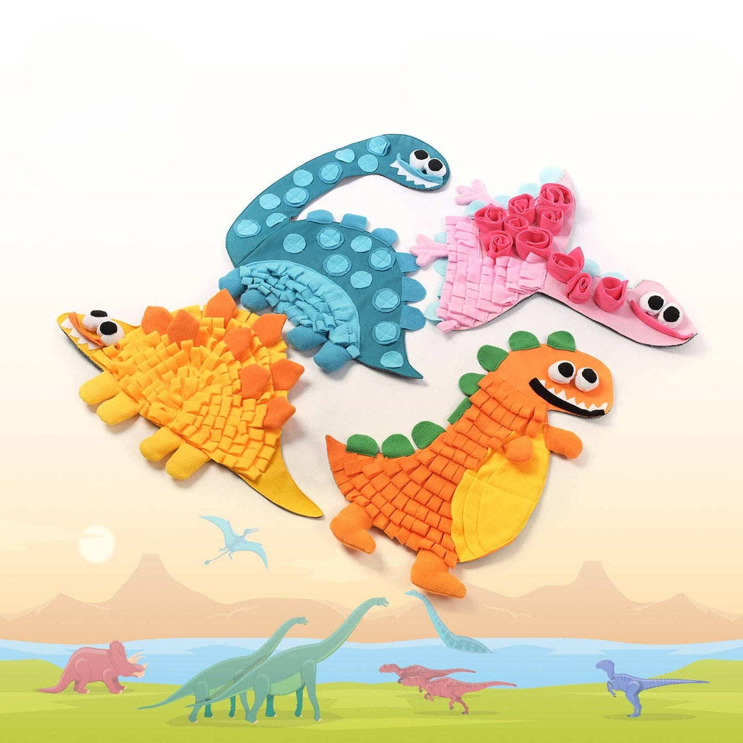 dinosaur snuffle mat