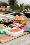 Load image into Gallery viewer, Square Set - 8x8 Pan Frame w/ Lid & Serving Spoon - White
