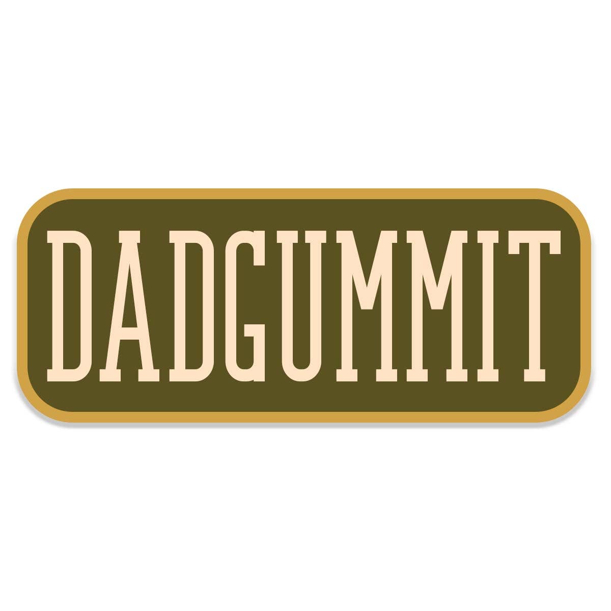 dadgummit vinyl sticker