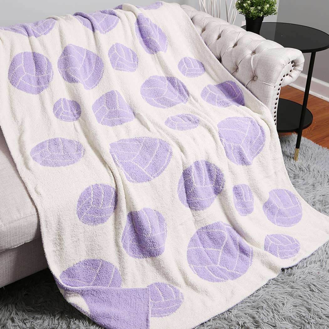volleyball print throw