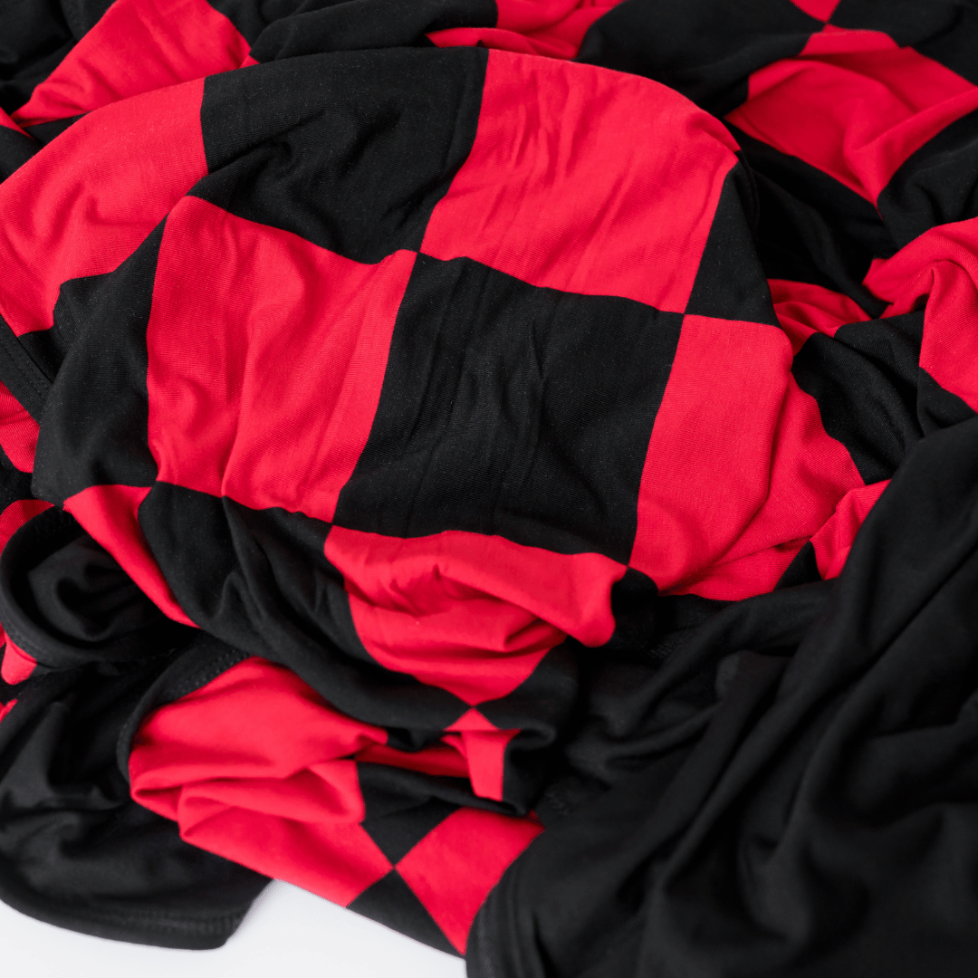red/black blanket