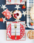 Load image into Gallery viewer, Blue Star Table Runner