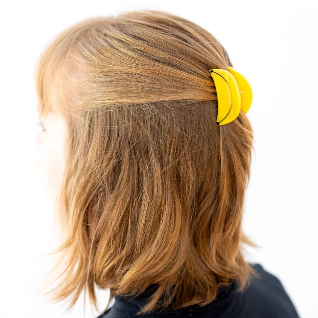 mini banana hair claw