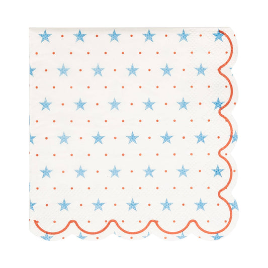 Hamptons Petite Stars Cocktail Paper Napkin