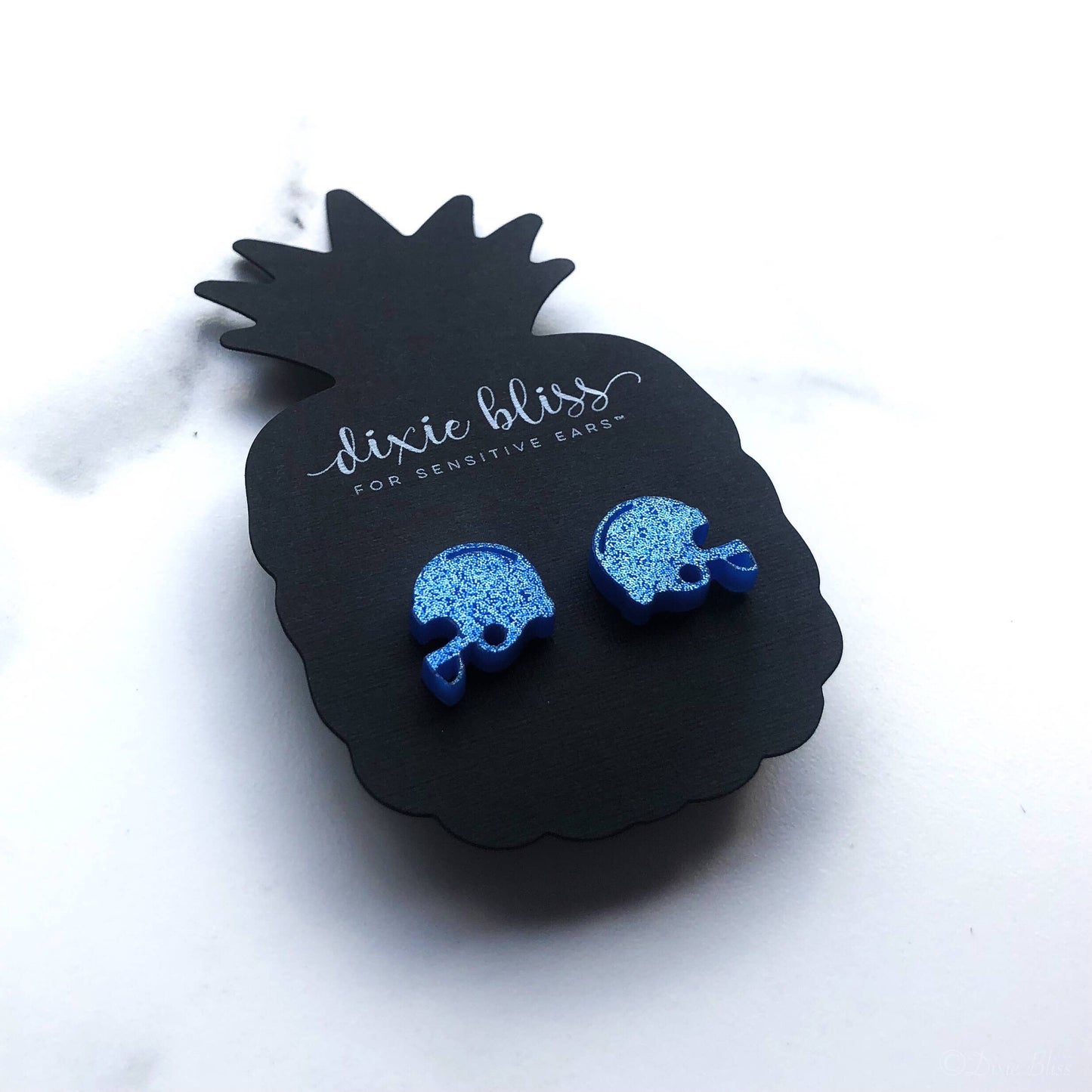 football helmet stud earrings