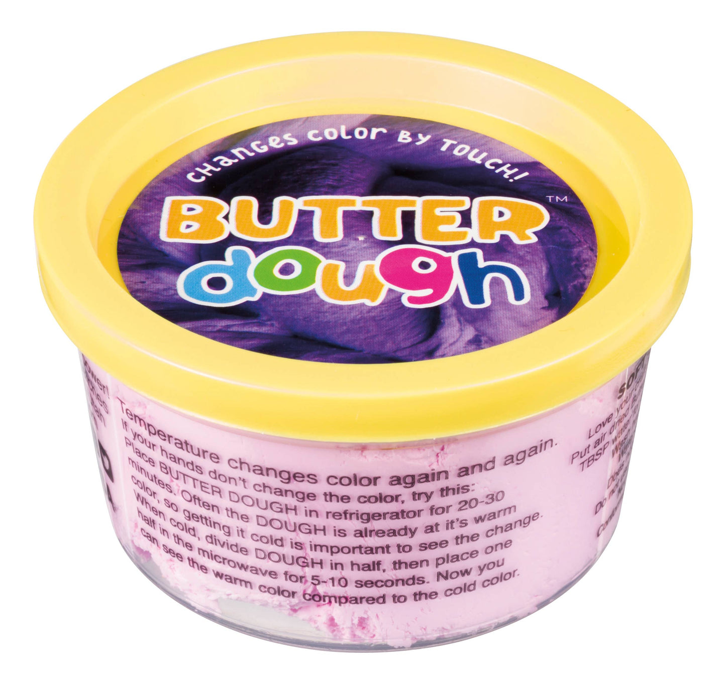 color changing butter dough