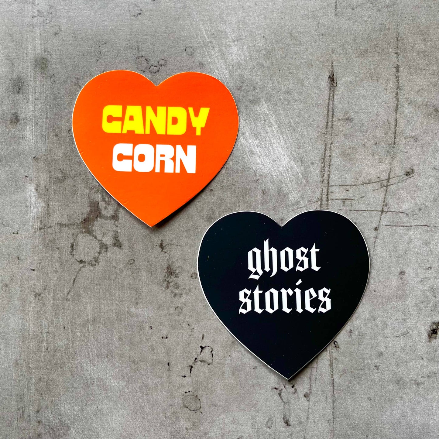 candy corn vinyl stcker