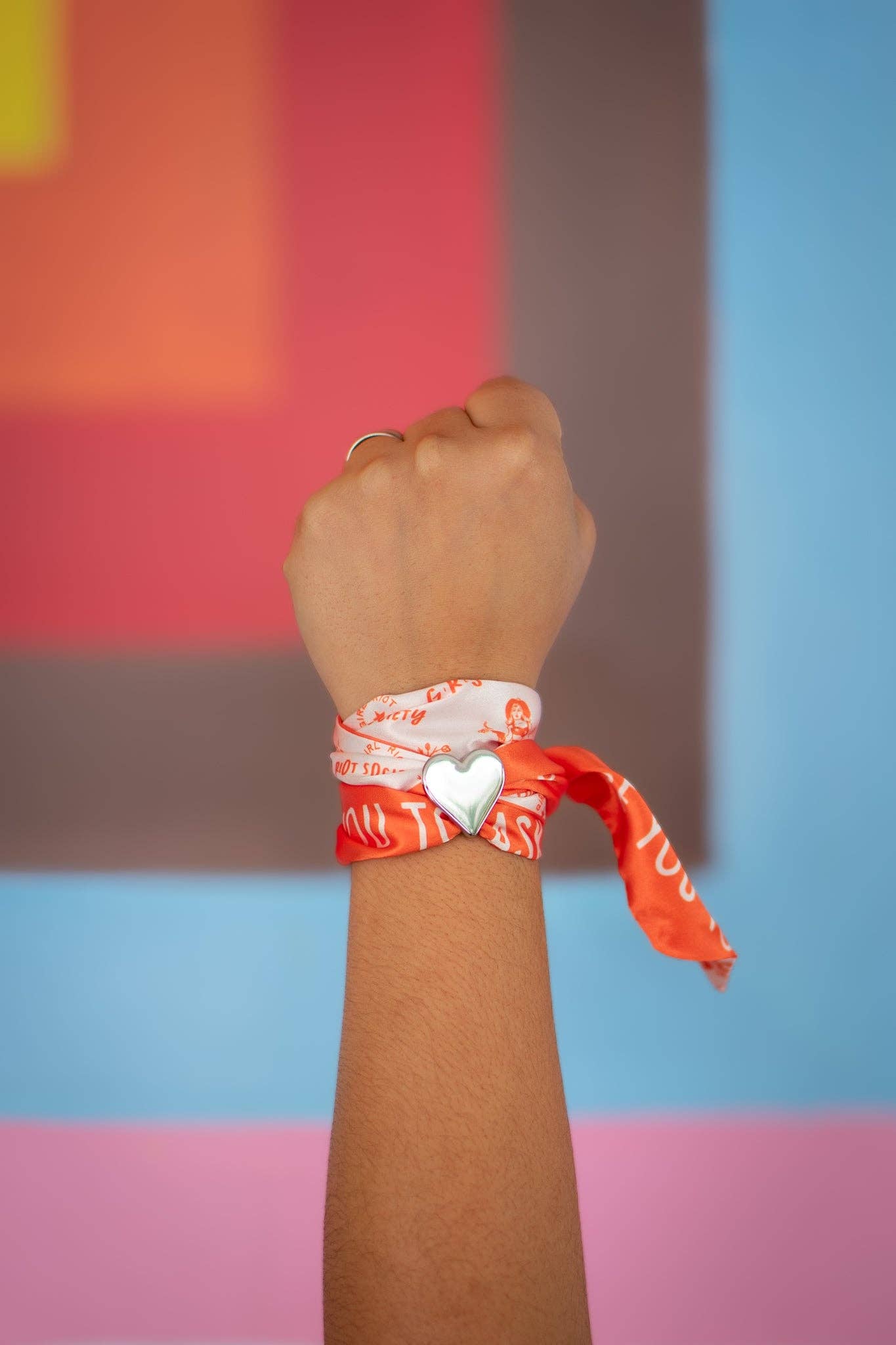 I Dare You to Ask Me to Smile Cowgirl Twilly Scarf