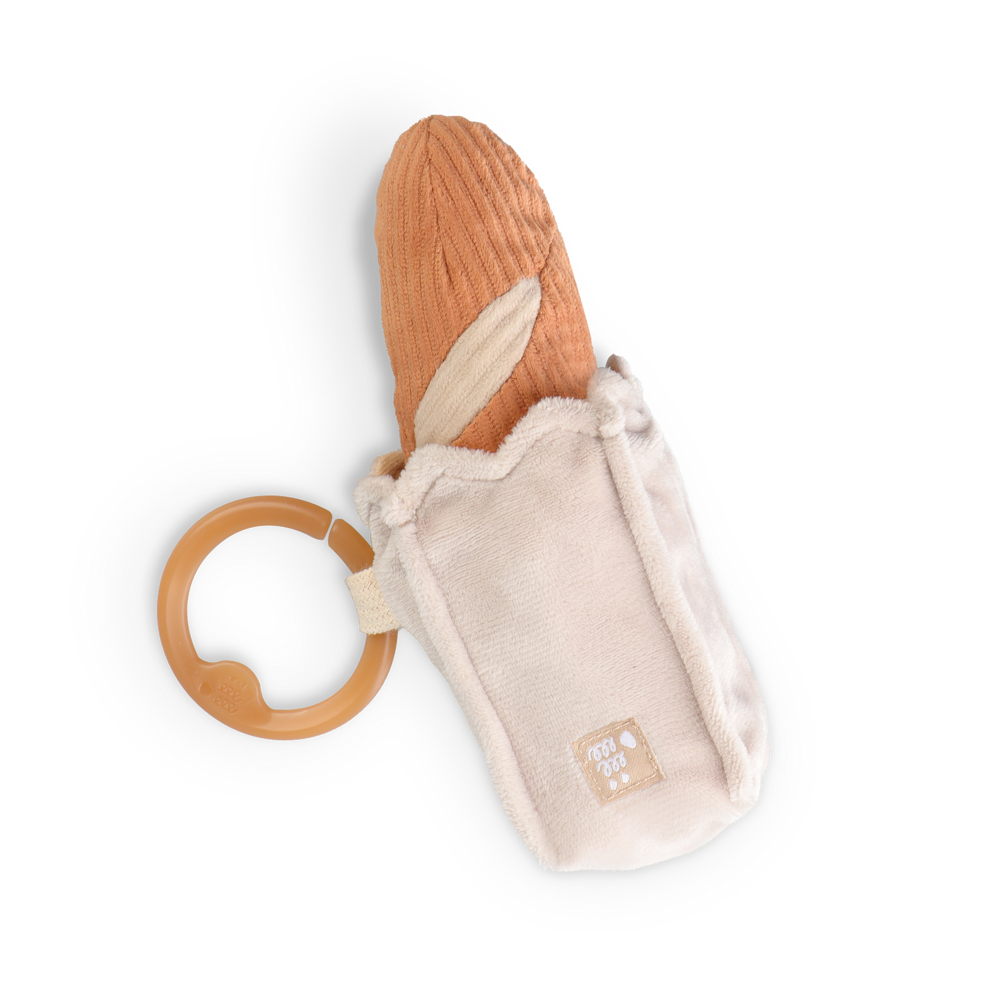 Baguette // Handheld Rattle for Baby