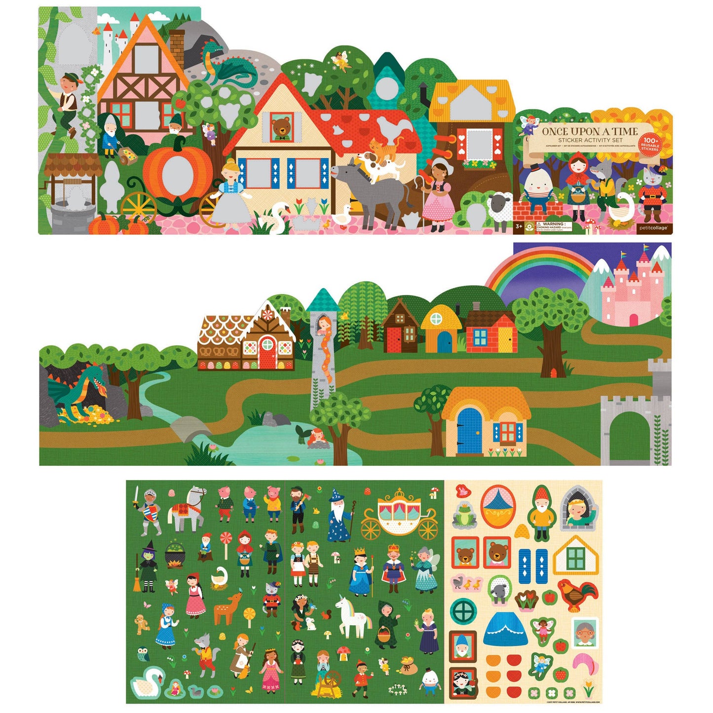 once upon a time sticker activity set