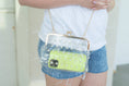 Load image into Gallery viewer, Preppy Clear Stadium Bag, Pearl Clear Bag, Game Day Bag