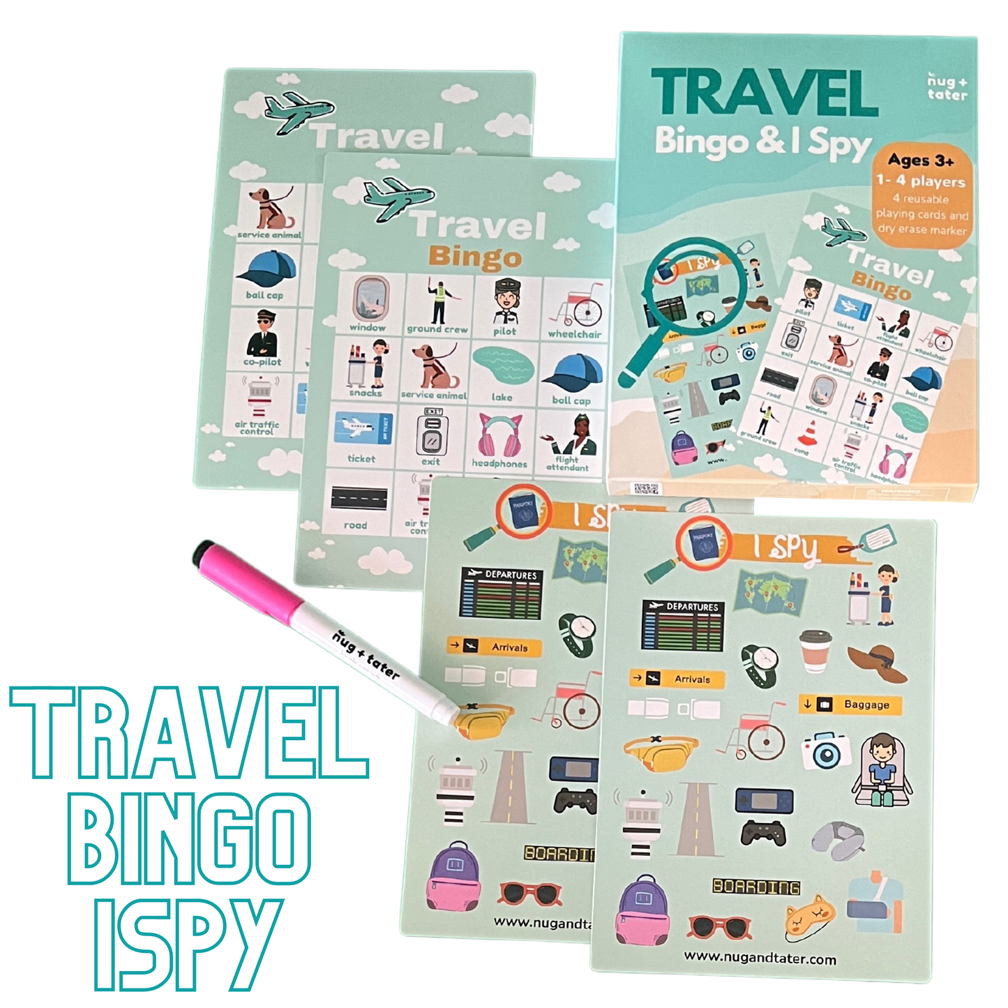 travel bingo / I spy