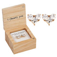 Load image into Gallery viewer, Treasure Box Earrings - I (Heart) You