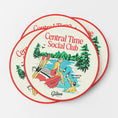 Load image into Gallery viewer, central time lake souvenir coasters (4 pack)
