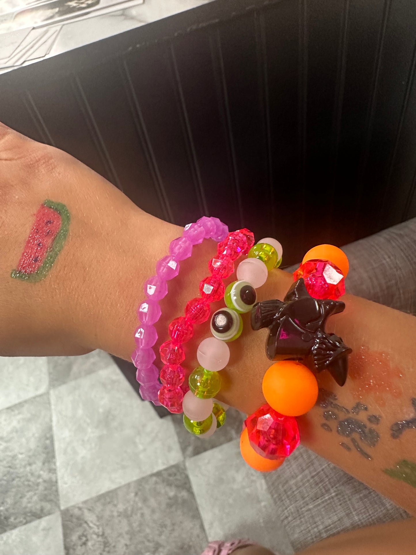 Kids Chunky Halloween Bracelet