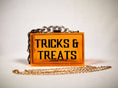 Load image into Gallery viewer, TRICKS + TREATS CLUTCH BAG