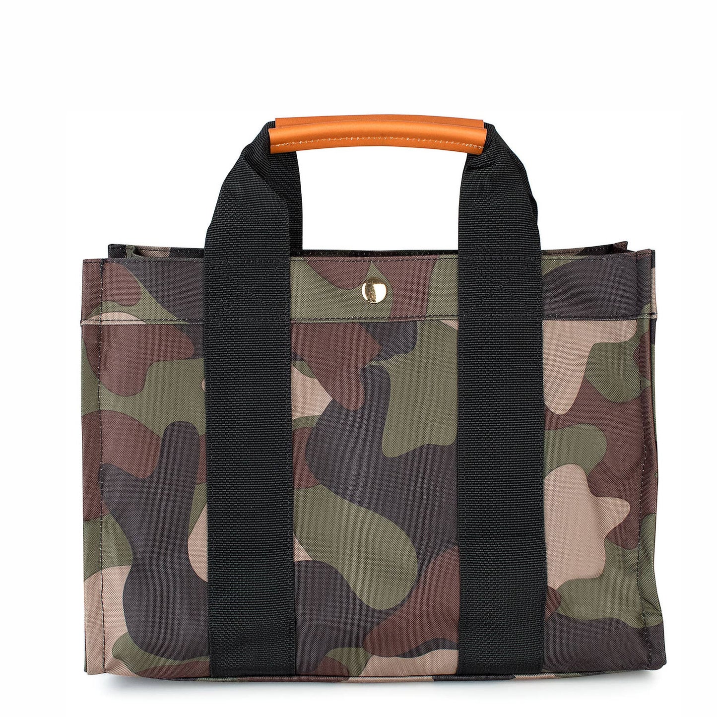 kylie camo nylon tote