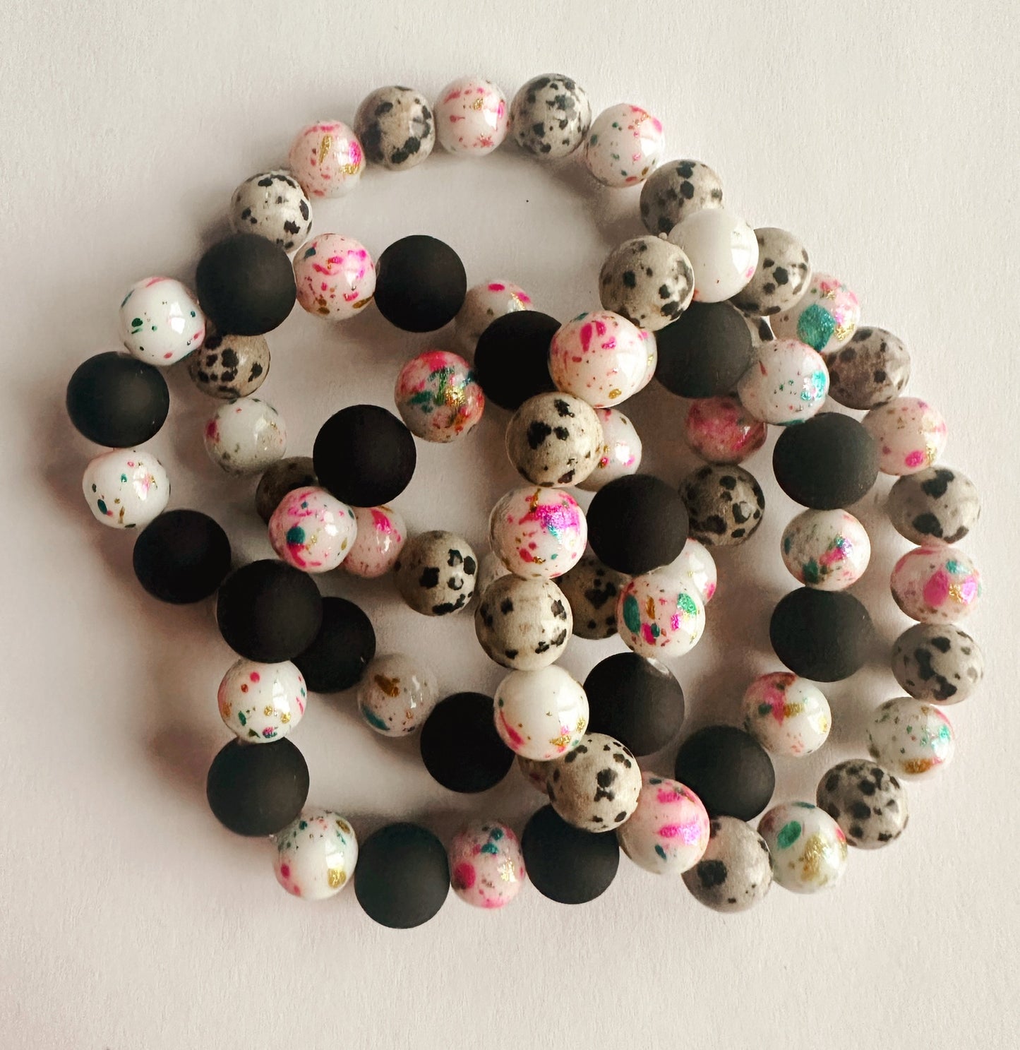 everyday confetti stretchy bracelet