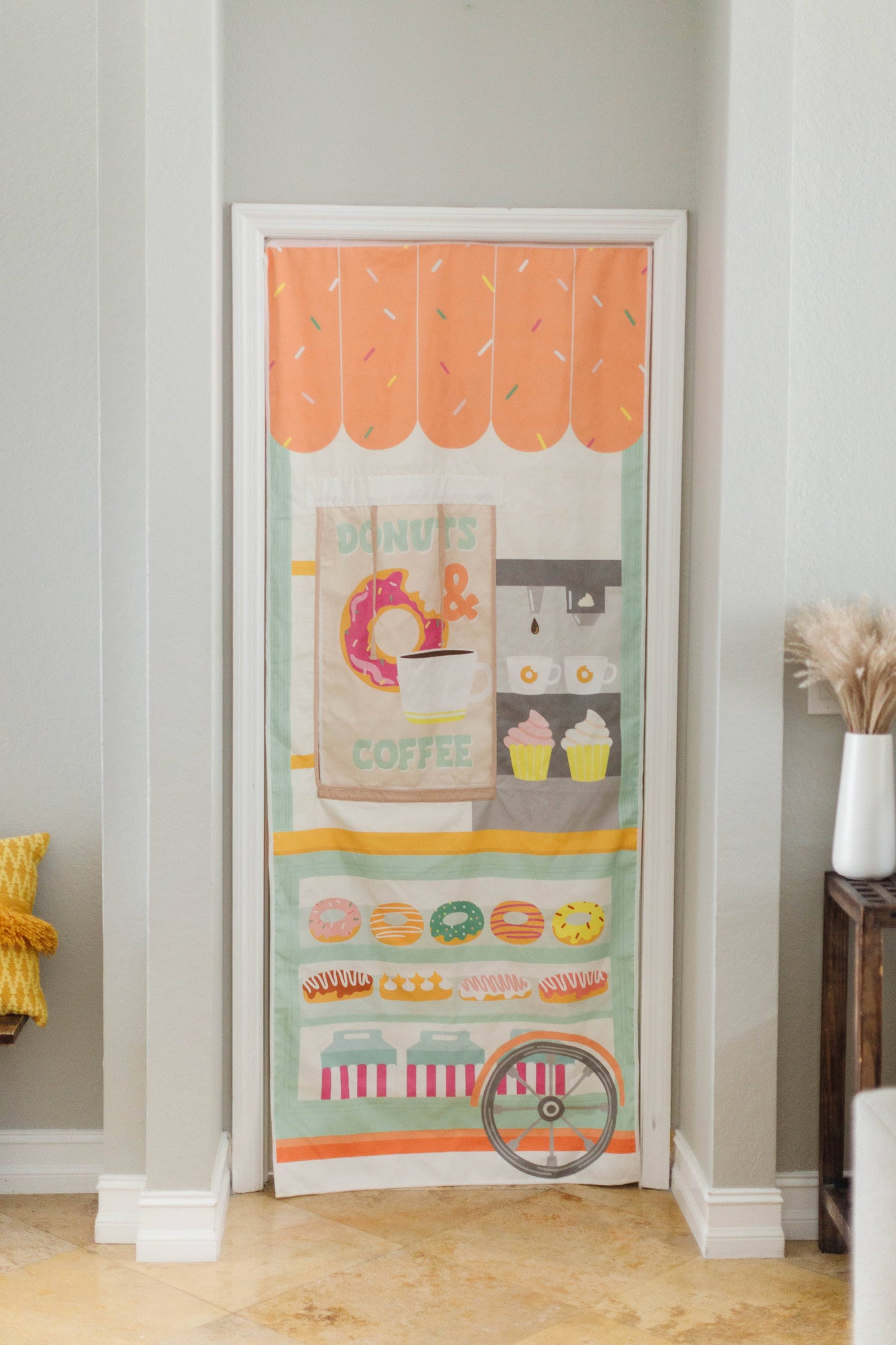 ice cream & coffee shop doorway playset