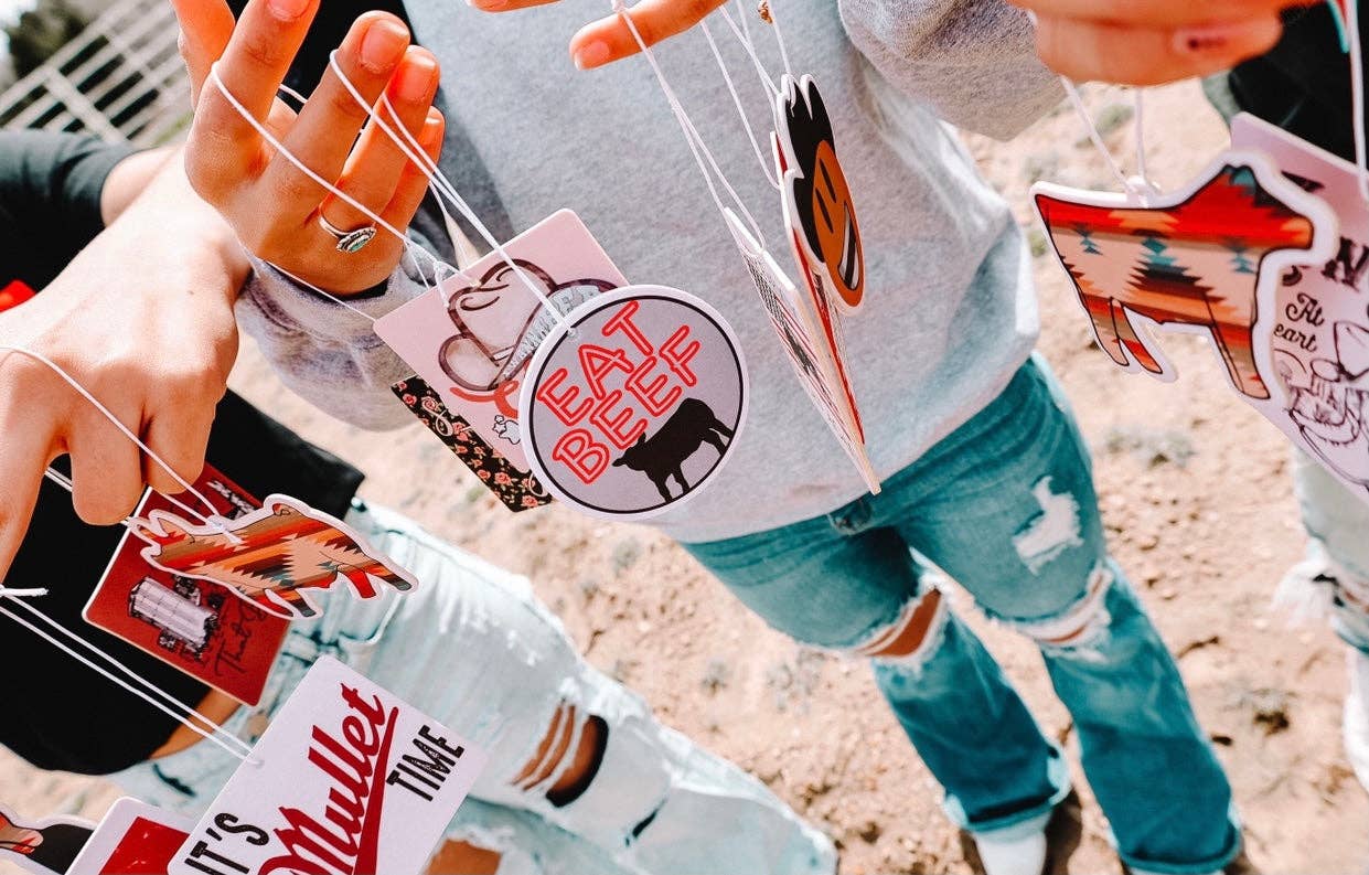 eat beef air freshener
