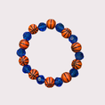 Load image into Gallery viewer, BASKETBALL stretchy bracelet - STACK & RALLY by Florence and Jean
