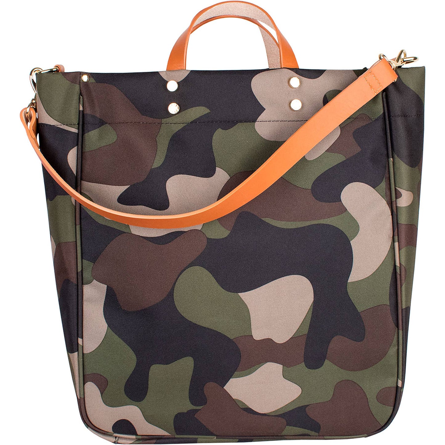 parker camo nylon tote