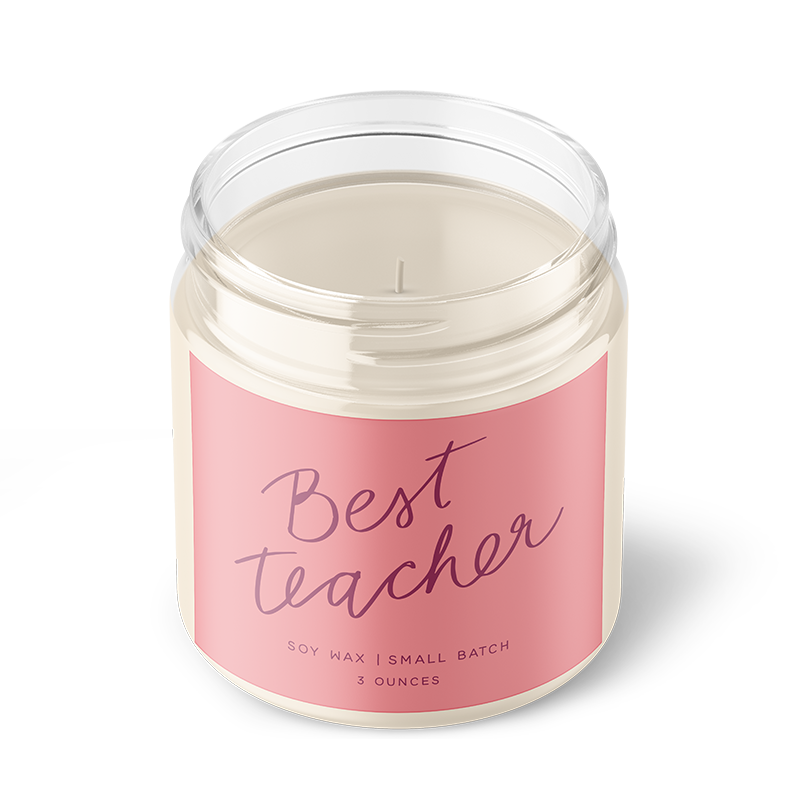 Best Teacher candle