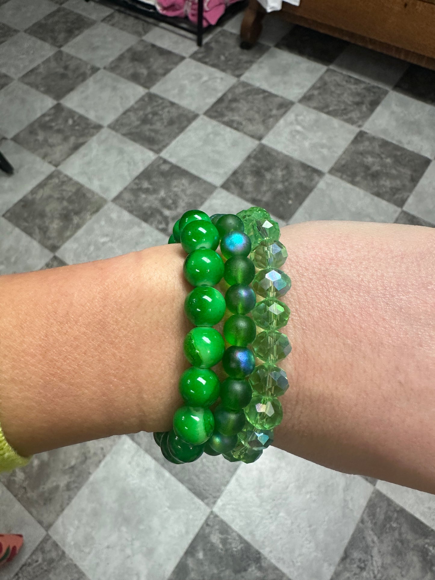 green stacker