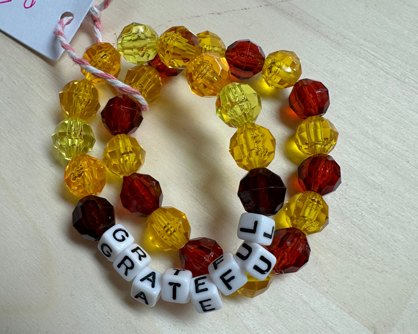 Kids Stretchy Bracelet - Grateful