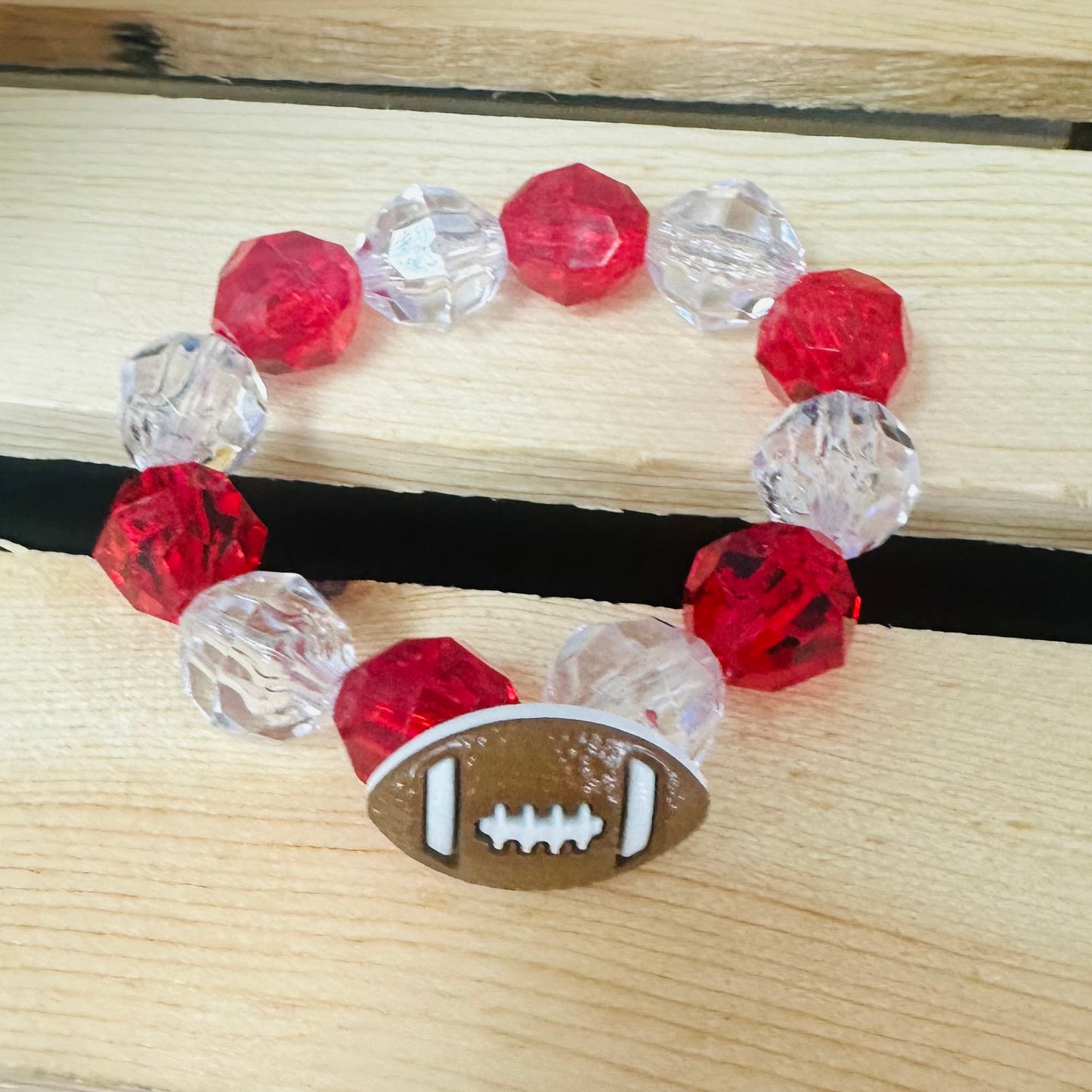 little kid GBR football stacker