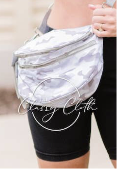 shoulder sling bag - light camo