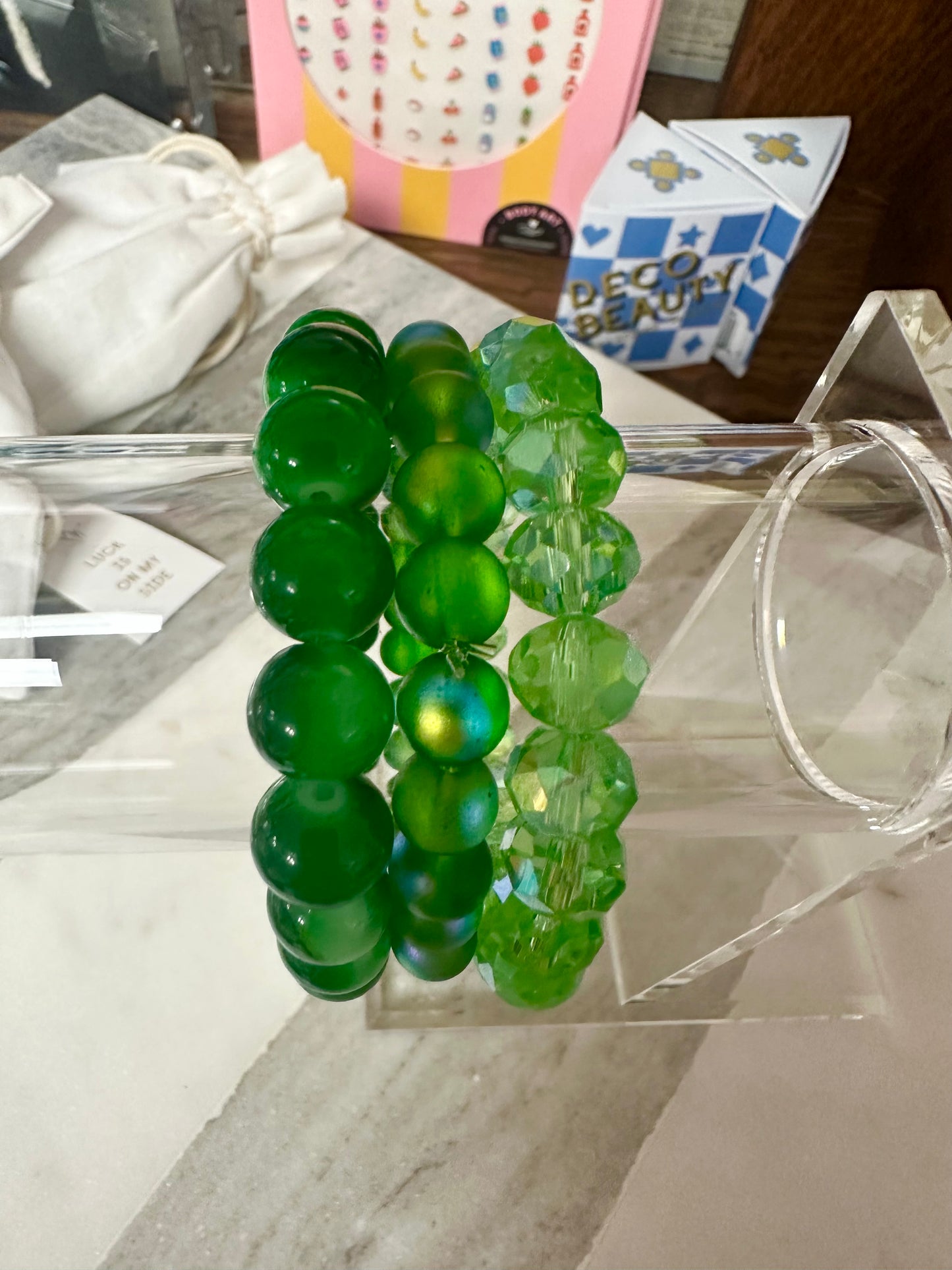 green stacker