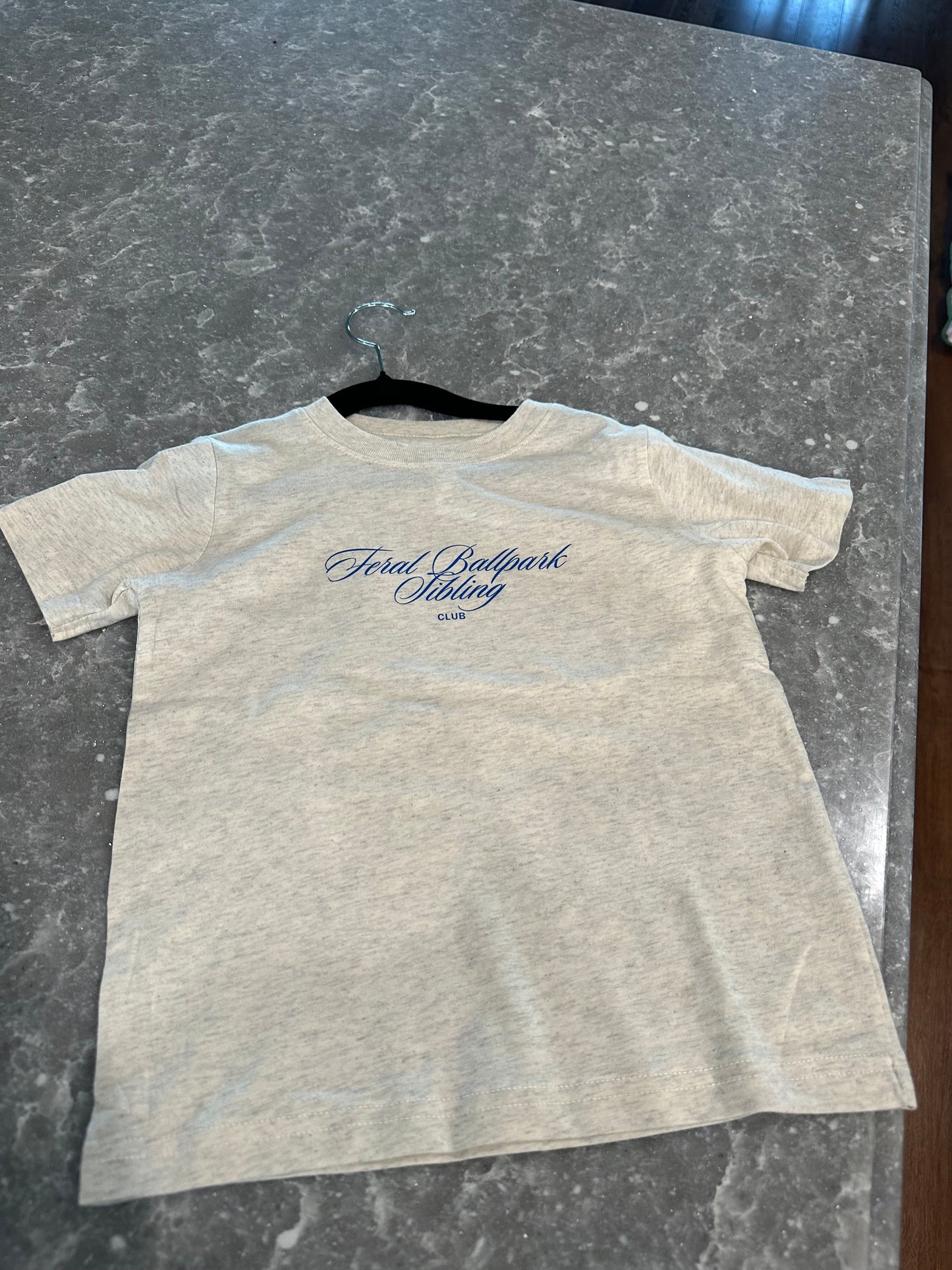 feral ballpark sibling TODDLER tee