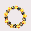 Load image into Gallery viewer, SOFTBALL stretchy bracelet - stack & RALLY by Florence and Jean