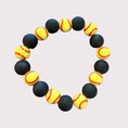 Load image into Gallery viewer, SOFTBALL stretchy bracelet - stack & RALLY by Florence and Jean