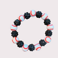 Load image into Gallery viewer, BASEBALL stretchy bracelet - STACK & RALLY by Florence and Jean