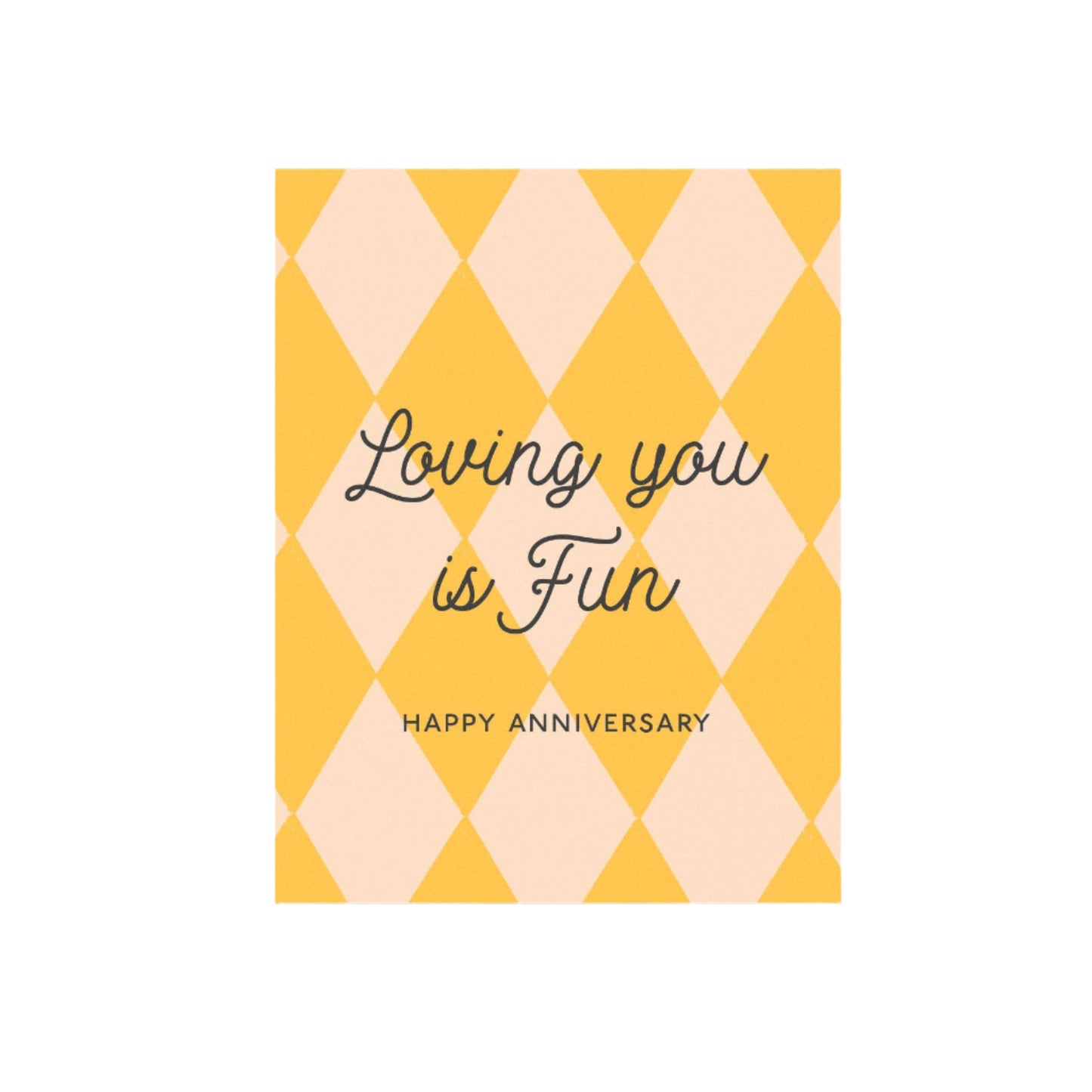 loving you is fun card