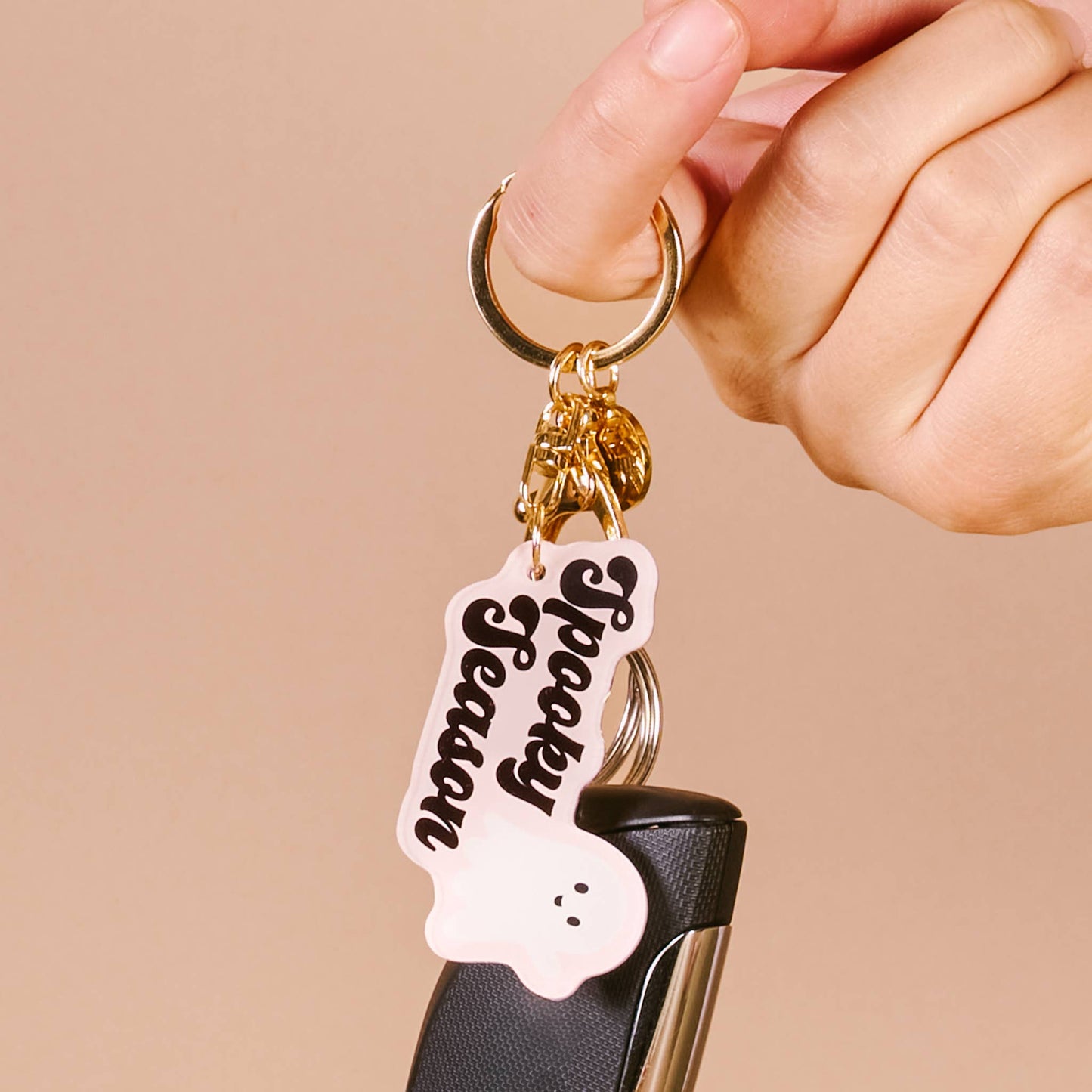 spooky season keychain